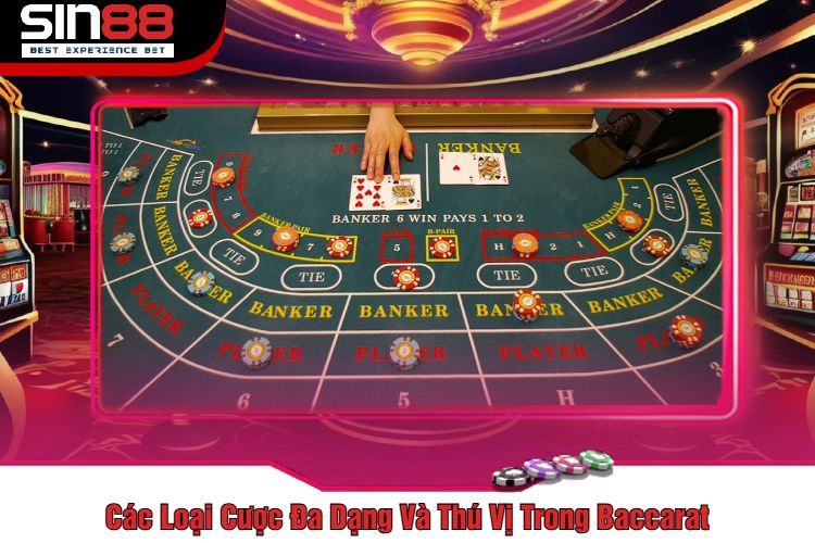 Các Loại Cược Đa Dạng Và Thú Vị Trong Baccarat