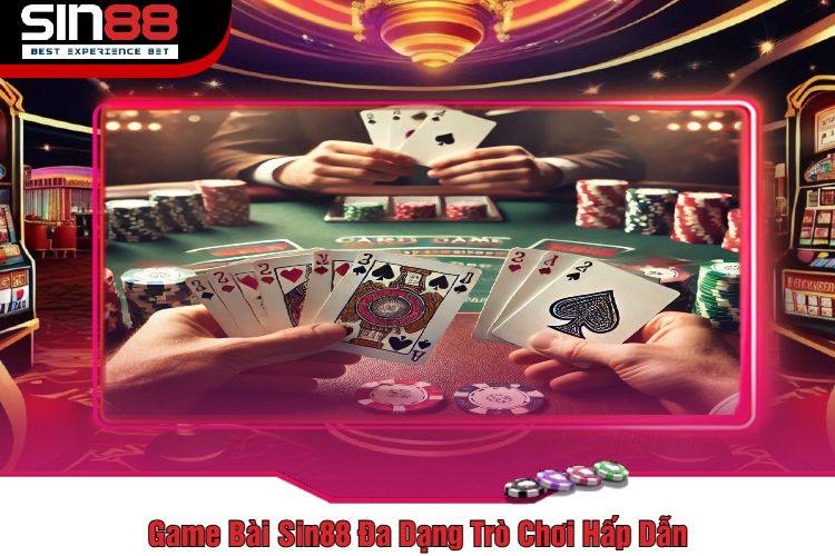 Game Bài Sin88 Đa Dạng Trò Chơi Hấp Dẫn