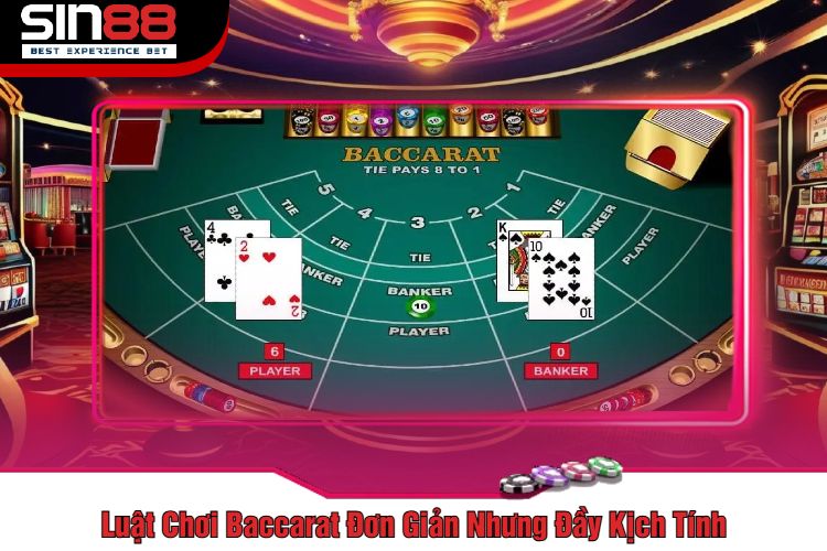 Luật Chơi Baccarat Đơn Giản Nhưng Đầy Kịch Tính