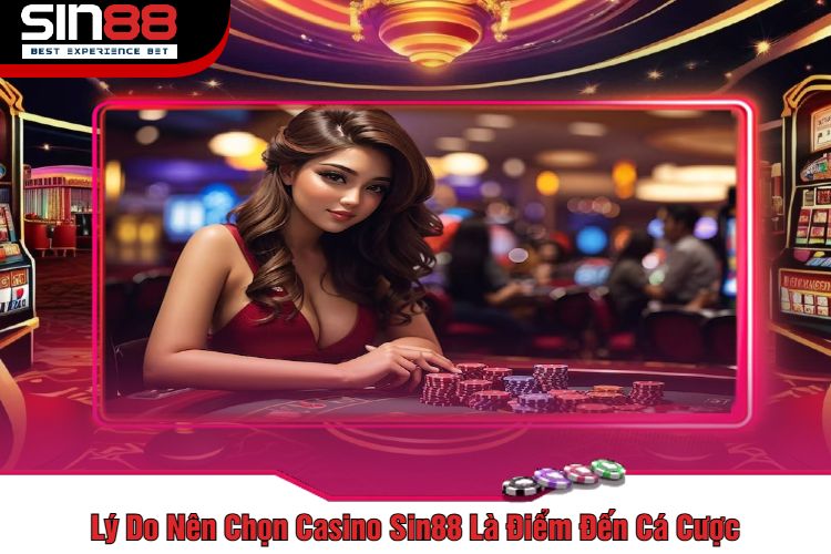 Lý Do Nên Chọn Casino Sin88 Là Điểm Đến Cá Cược